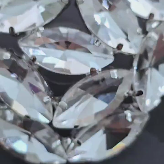 Shine on! Our Korean Crystal Glass Stone Studs are here to elevate your style