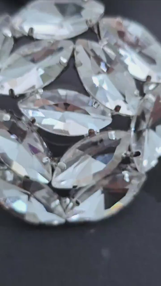 Shine on! Our Korean Crystal Glass Stone Studs are here to elevate your style