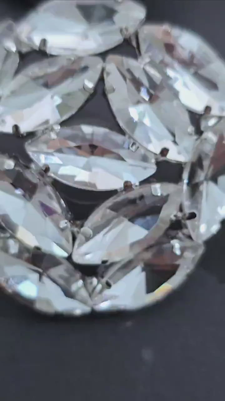 Shine on! Our Korean Crystal Glass Stone Studs are here to elevate your style