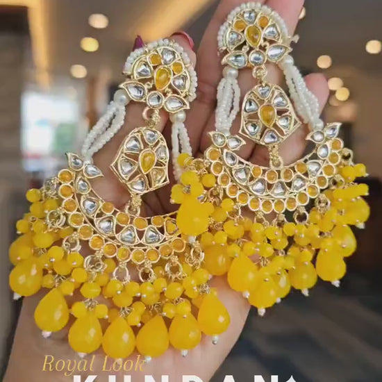Royal Look Kudan Earrings - where tradition meets the style